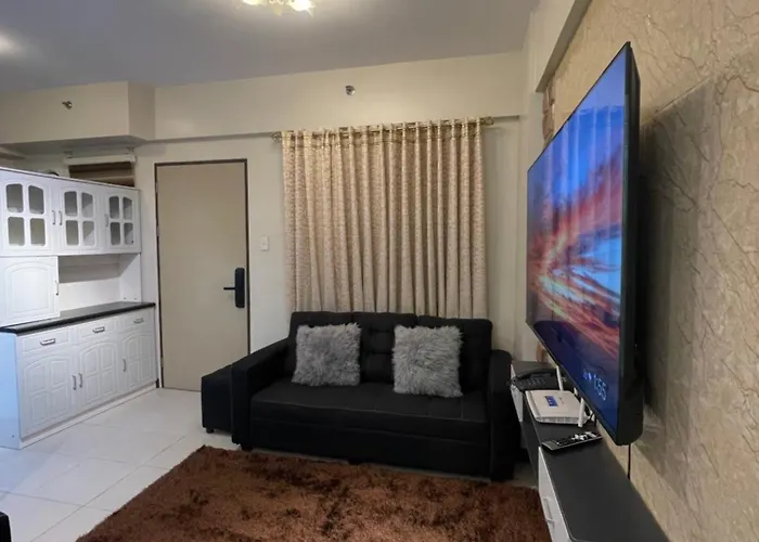 2bhk With Balcony Fully Furnished-70sqm Pasig Apartamento Manila