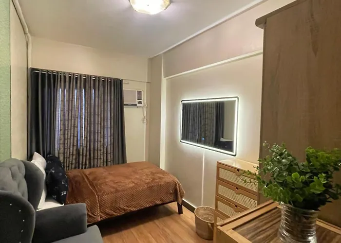 Apartamento 2bhk With Balcony Fully Furnished-70sqm Pasig Manila