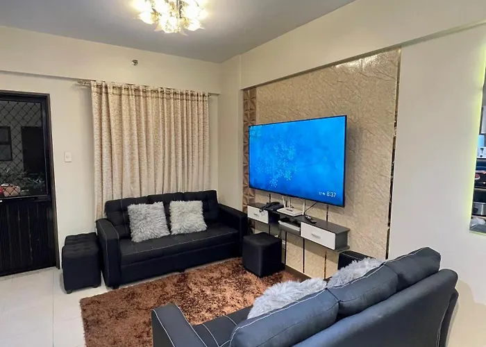 Apartamento 2bhk With Balcony Fully Furnished-70sqm Pasig *